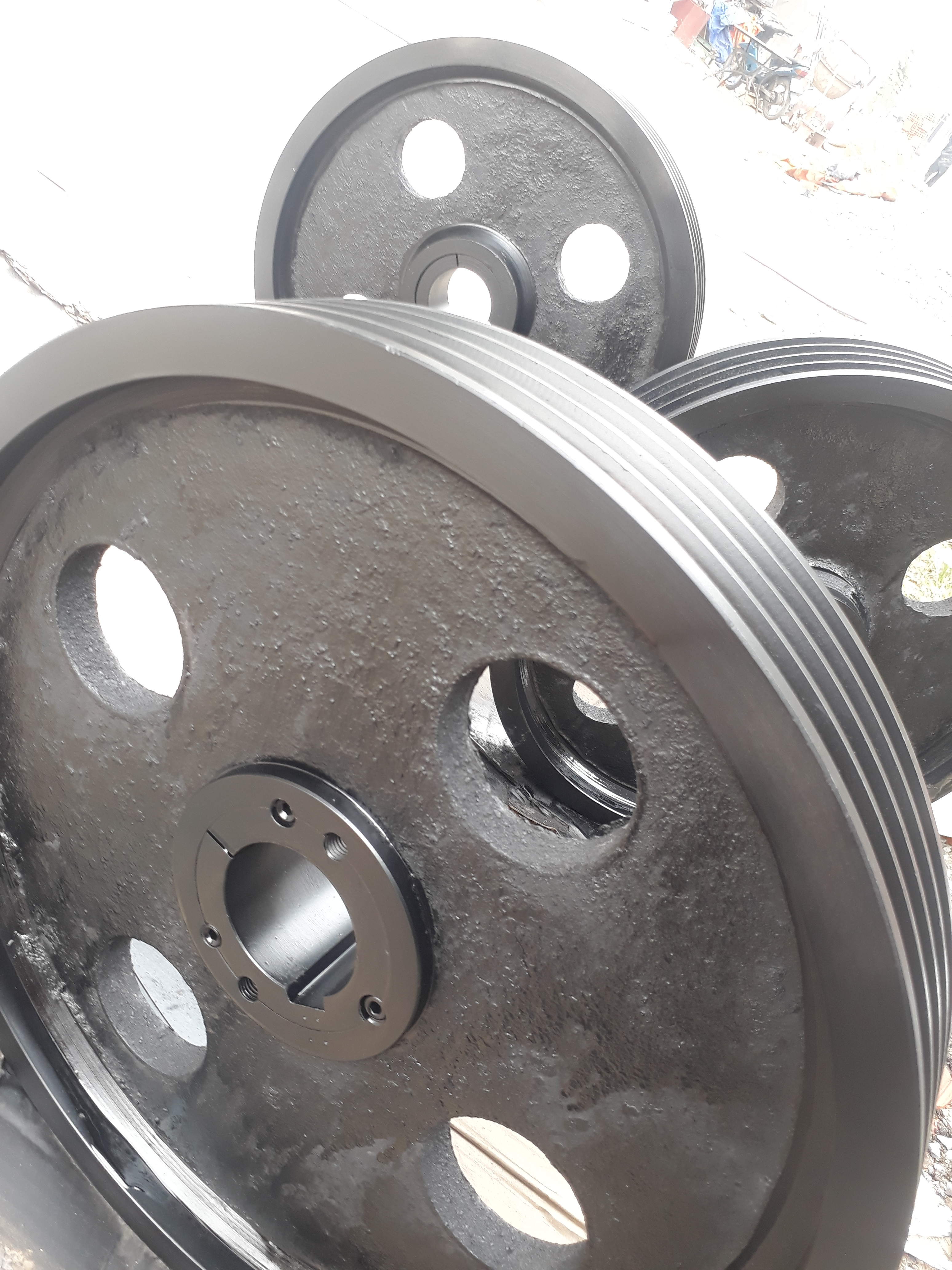 Gia công puli măng sông