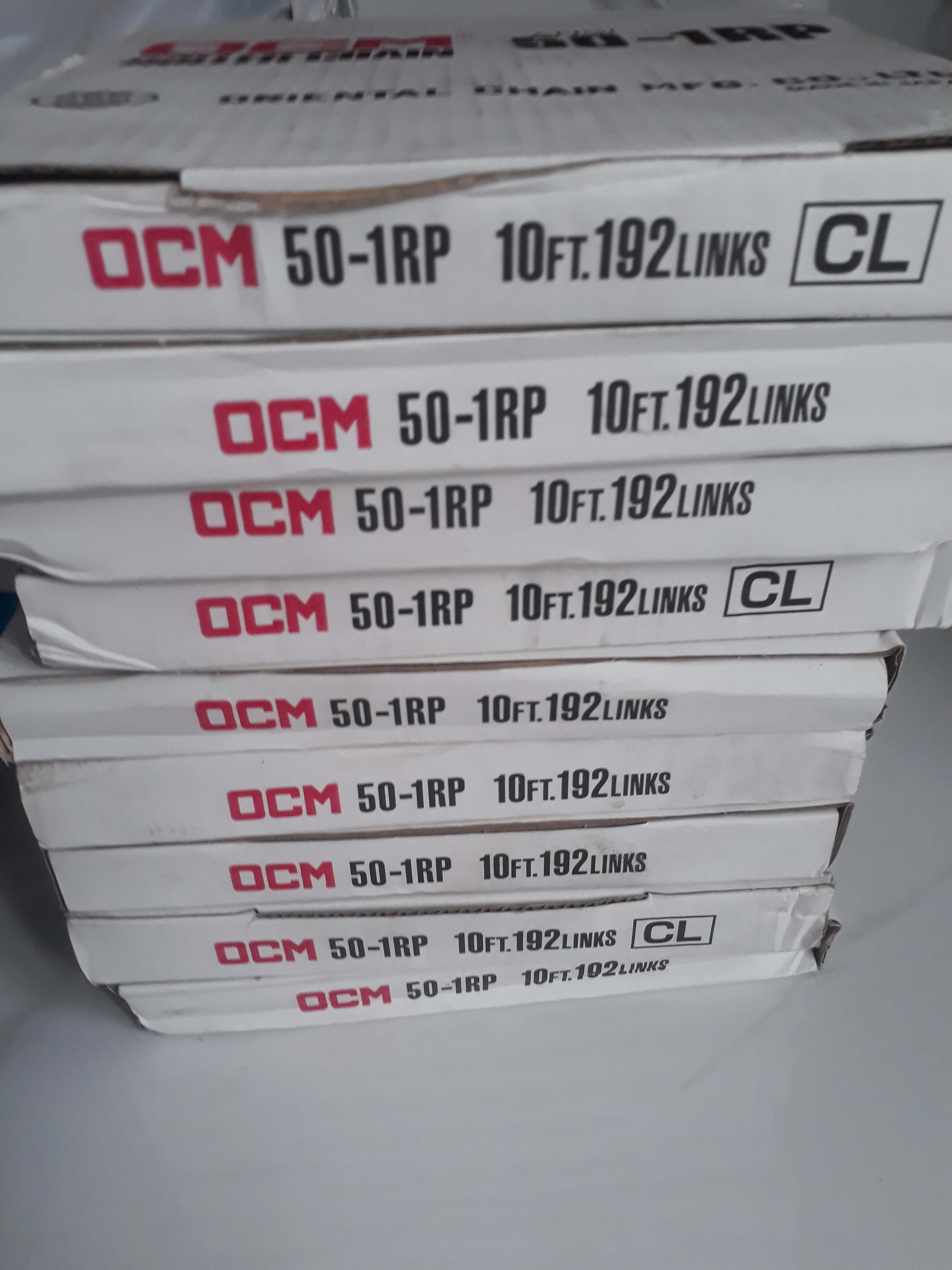 Xích thép con lăn OCM